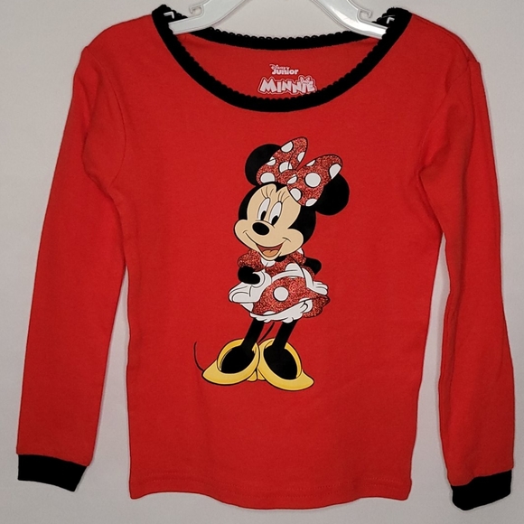 💰NWOT! DISNEY ▪︎ MINNIE MOUSE PAJAMA SET ▪︎ SIZE 5T - Picture 4 of 9
